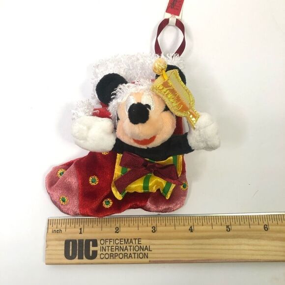 mickey mouse christmas stocking disney store exclusive mini stocking - Picture 3 of 6